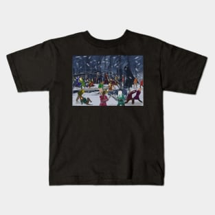 As harsh as winter Kids T-Shirt